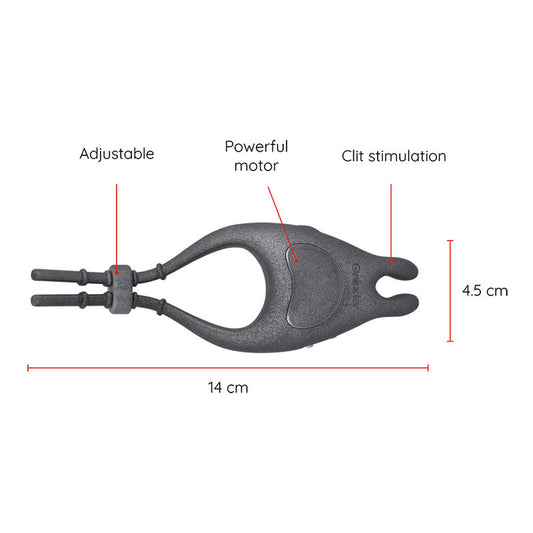 PAMPA ANILLO VIBRADOR AJUSTABLE Y MULTIPOSICION APP GRATUITA ONINDER