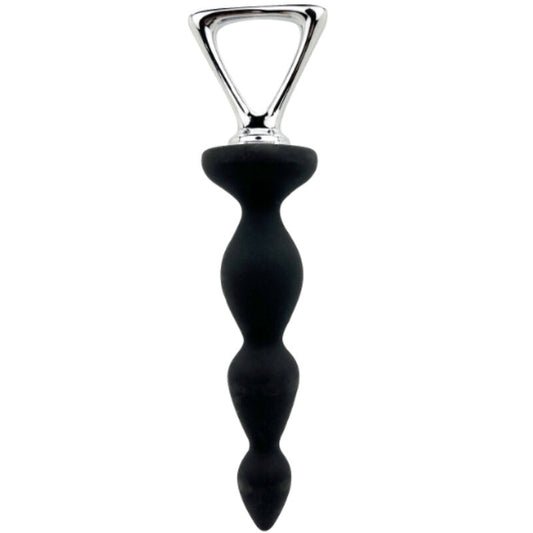 PLUG ESTIMULADOR ANAL CON CUENTAS UNISEX SILICONA 20.1 X 3.2CM ADRIEN LASTIC - ARROW