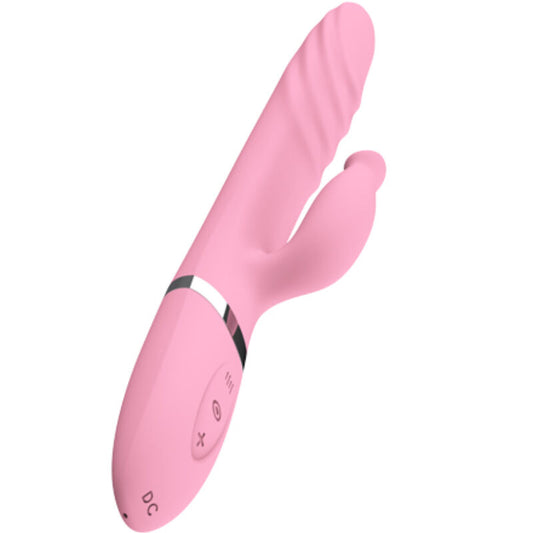 ARMONY - VIBRADOR & THRUSTING CON LENGUA EFECTO CALOR ROSA
