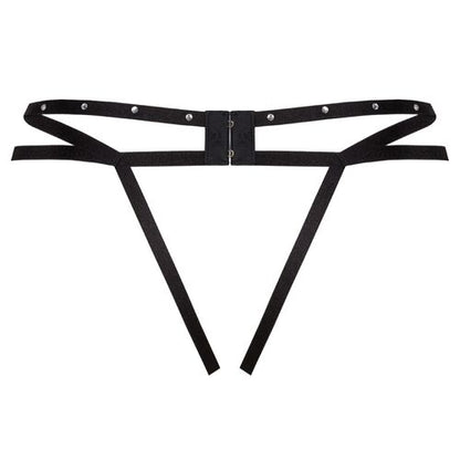 TANGA CROTCHLESS NEGRO LIVCO CORSETTI FASHION - NOMADE