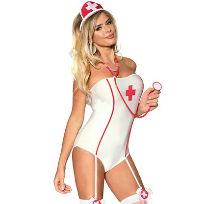 DISFRAZ ENFERMERA SEXY SUBBLIME -  CON TEDDY S/M