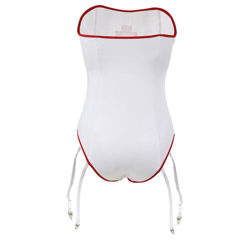 DISFRAZ ENFERMERA SEXY SUBBLIME -  CON TEDDY S/M