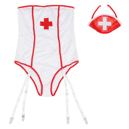 DISFRAZ ENFERMERA SEXY SUBBLIME -  CON TEDDY S/M