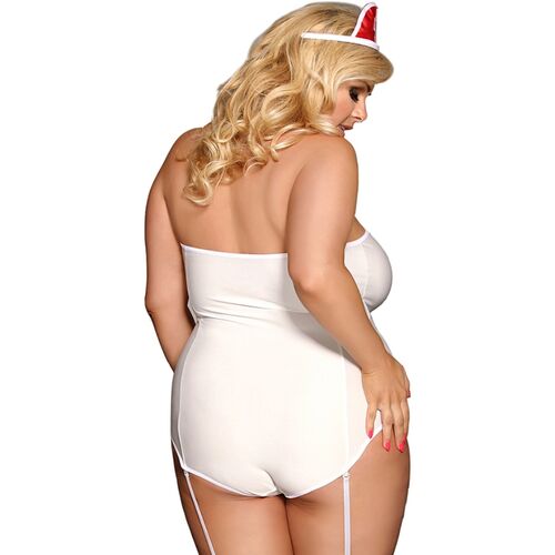 DISFRAZ ENFERMERA SEXY SUBBLIME -  CON TEDDY S/M