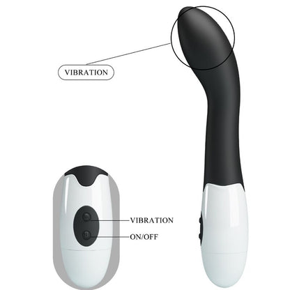 BISHOP VIBRADOR PUNTO G 30 FUNCIONES CON BATERÍAS AAA
