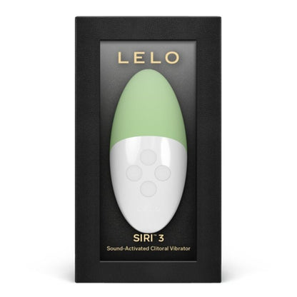 MASAJEADOR ESTIMULADOR DE CLITORIS LELO - SIRI 3 PISTACHIO CREAM