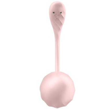 HUEVO VIBRADOR SATISFYER - RIBBED PETAL ESTIMULADOR PUNTO G CONTROL REMOTO ROSA APP GRATUITA