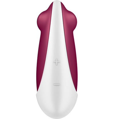 MASAJEADOR ESTIMULADOR DE CLITORIS SATISFYER - SPOT ON 3  ROJO