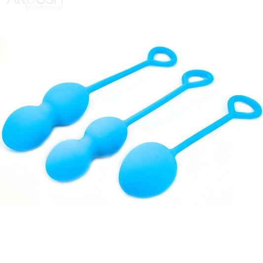 ARMONY - ANABIOSIS PESAS VAGINALES 3 NIVELES 48GRS + 76GRS + 97GRS AZUL