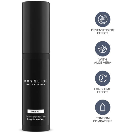 SPRAY EFECTO RETARDANTE 20 ML INTIMATELINE - BOYGLIDE DELAY