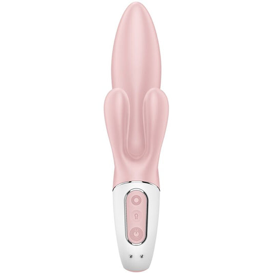 SATISFYER - AIR PUMP BUNNY 3 INFLABLE VIBRADOR RABBIT ROSA