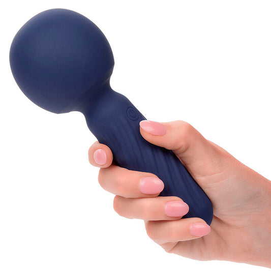CHARISMA SEDUCTION MASAJEADOR WAND  12 FUNCIONES MORADO RECARGABLE USB CALEXOTICS