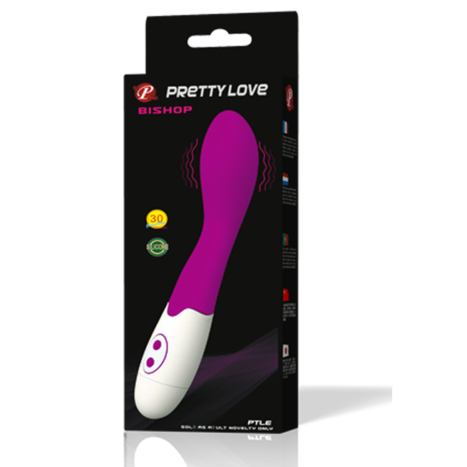 BISHOP VIBRADOR PUNTO G 30 FUNCIONES CON BATERÍAS AAA