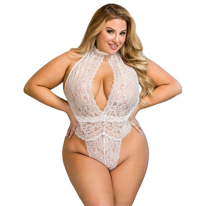 BODY SUBBLIME - 953867 DE ENCAJE BLANCO L/XL
