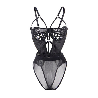 BODY SUBBLIME - 954055 SEXY DE ENCAJE NEGRO S/M