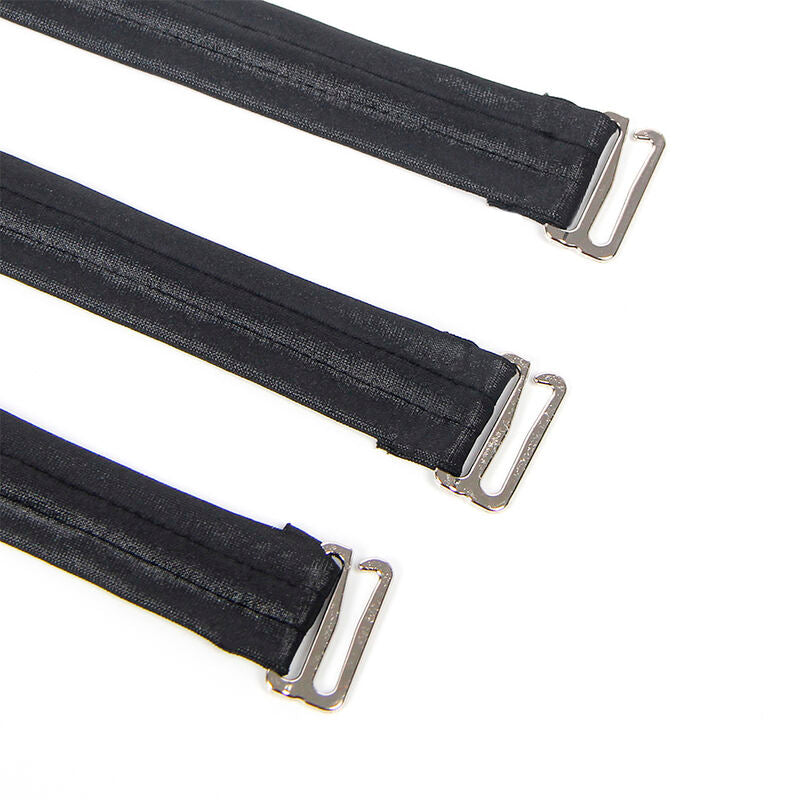 BODY SUBBLIME - 954413 BONDAGE DE CUERO NEGRO L/XL