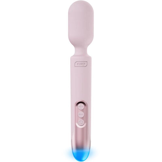 KIIROO - PROWAND MASAJEADOR WAND VIBRADOR  CONTROL REMOTO + APP GRATUITA ROSA