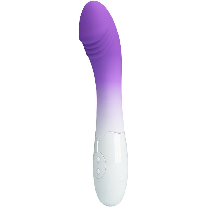 ELEMENTAL VIBRADOR PUNTO G 30 VIBRACIONES MORADO CON BATERÍAS AAA