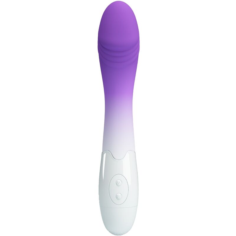 ELEMENTAL VIBRADOR PUNTO G 30 VIBRACIONES MORADO CON BATERÍAS AAA