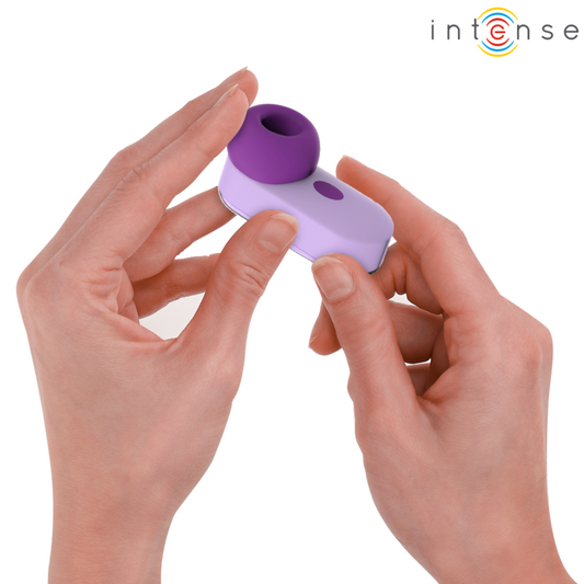 MINI ESTIMULADOR DE CLÍTORIS INTENSE - SABRINA TRAVEL SET VIOLETA
