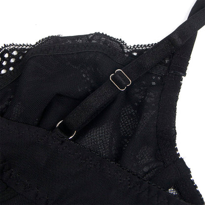 BODY SUBBLIME - 955618 DE ENCAJE CON CIERRE INFERIOR NEGRO S/M