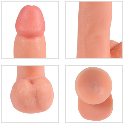 SHEQU - ADAM DILDO VIBRADOR CON CONTROL REMOTO 21 CM