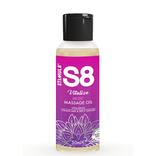 STIMUL8 - S8 CAJA DE ACEITE DE MASAJE 3 X 50 ML