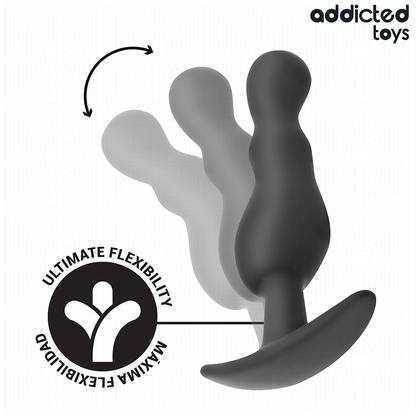 ADDICTED TOYS - SET DE 3 PLUG ANAL SILICONA MODELO 1