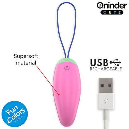 LOVE PLEASURE HUEVO VIBRADOR ROTADOR CON APP RECARGABLE USB
