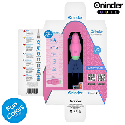LOVE PLEASURE HUEVO VIBRADOR ROTADOR CON APP RECARGABLE USB