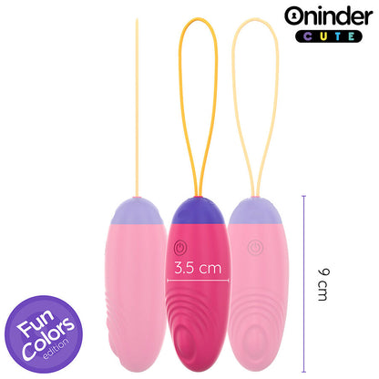 LOVE PLEASURE HUEVO VIBROADOR CON TAPPING Y APP RECARGABLE USB