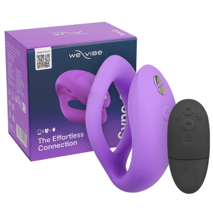 VIBRADOR U PARA PAREJAS FLEXIBLE CONTROL REMOTO Y APP WE-VIBE - SYNC O