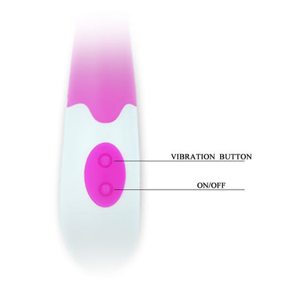 BISHOP VIBRADOR PUNTO G 30 FUNCIONES CON BATERÍAS AAA