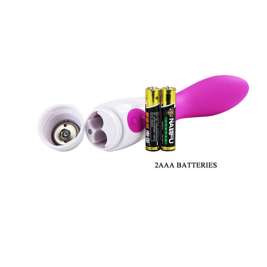 BISHOP VIBRADOR PUNTO G 30 FUNCIONES CON BATERÍAS AAA