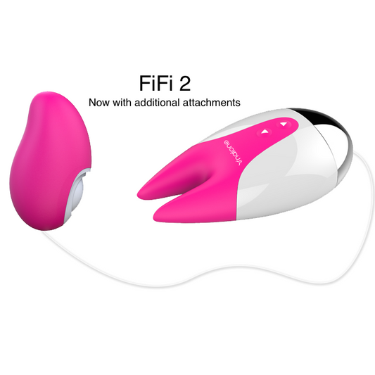 HUEVO VIBRADOR NALONE - FIFI 2 CON ESTIMULADOR CLITORIS