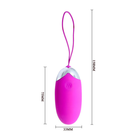 HUEVO VIBRADOR PRETTY LOVE - EGG BERGER CONTROL REMOTO 12 V