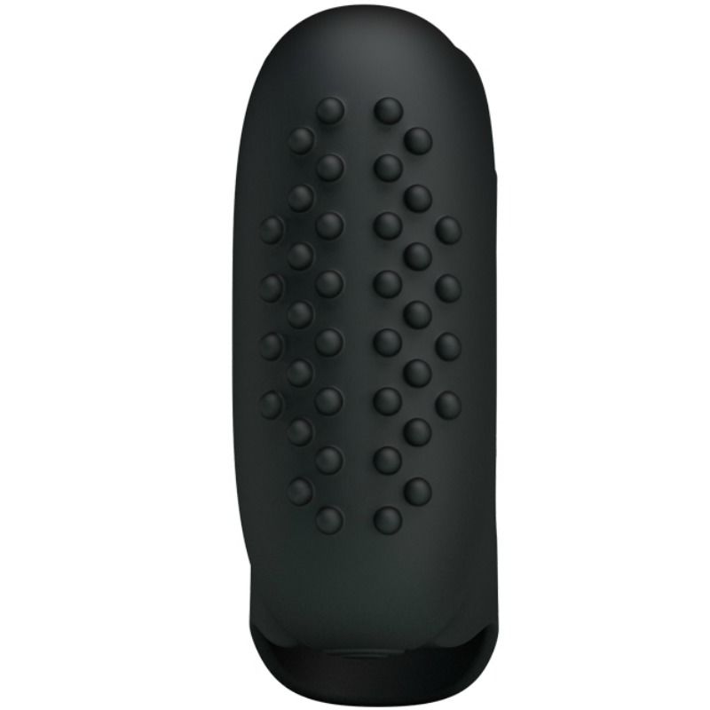 STEWARD VIBRADOR DE DEDO NEGRO SILICONA