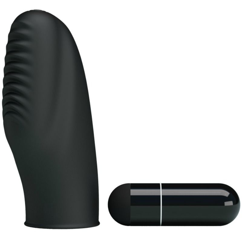 STANFORD VIBRADOR DE DEDO NEGRO