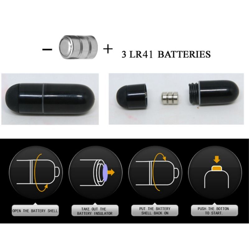 STANFORD VIBRADOR DE DEDO NEGRO