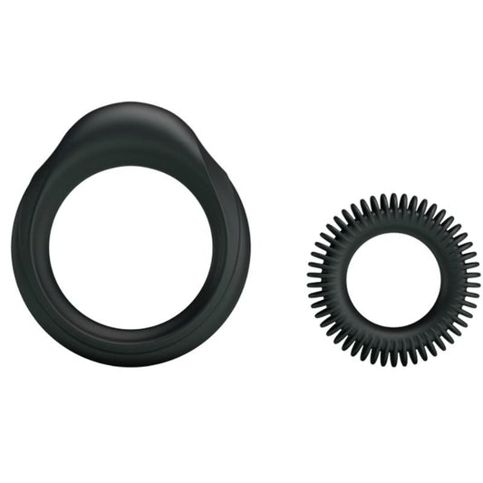 RING MANHOOD KIT 2 ANILLOS SILICONA FLEXIBLE