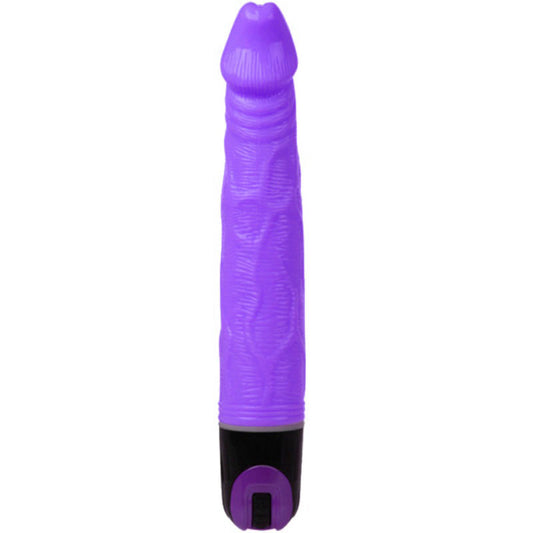 VIBRADOR REALISTICO BAILE - VIBRATOR MULTISPEED 21.5 CM MORADO