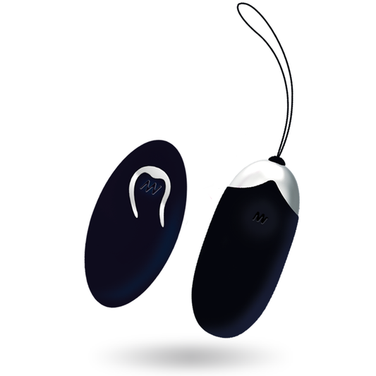 HUEVO VIBRADOR INTENSE - FLIPPY II  RECARGABLE REMOTO NEGRO
