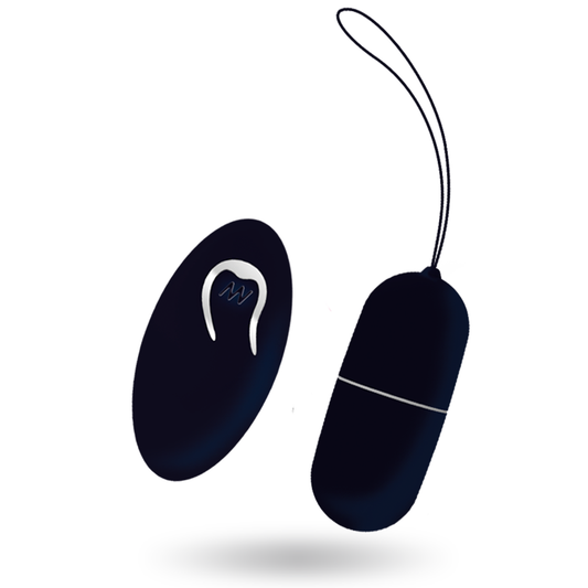 HUEVO VIBRADOR INTENSE - FLIPPY I  CONTROL REMOTO NEGRO