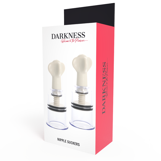 DARKNESS - SUCCIONADOR PEZONES TRANSPARENTE 3.1 CM DIÁMETRO