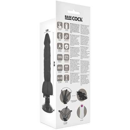 VIBRADOR REALISTICO 20 CM -O- 4.5 CM BASECOCK - VIBRADOR REALISTICO ARTICULABLE CONTROL REMOTO NATURAL