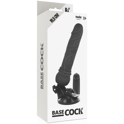 VIBRADOR REALISTICO 19.5 CM -O- 4 CM BASECOCK - CONTROL REMOTO NATURAL 19.5 CM -O- 4 CM