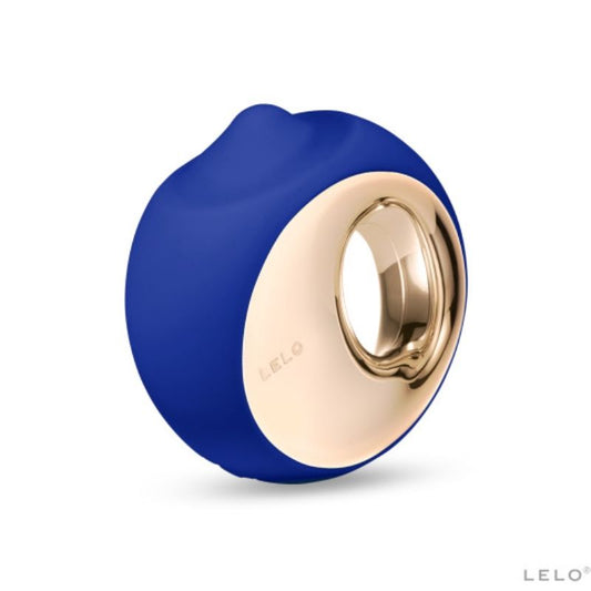 ORA 3 MIDNIGHT AZUL ESTIMULADOR DE CLITORIS CON LENGUA ALTA GAMA LELO