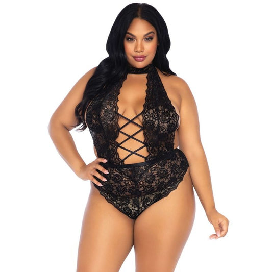 TEDDY LEG AVENUE - ABERTURA FRONTAL TALLA GRANDE