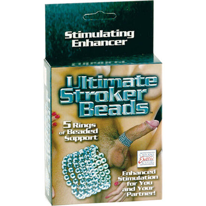 ULTIMATE STROKER BEADS ANILLOS PARA EL PENE CON CUENTAS CALEXOTICS