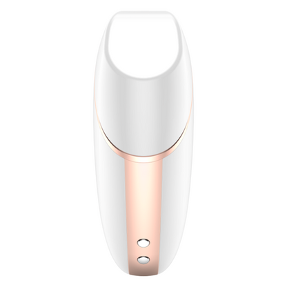 ESTIMULADOR DE CLÍTORIS Y VIBRADOR  CON APP SATISFYER LOVE TRIANGLE